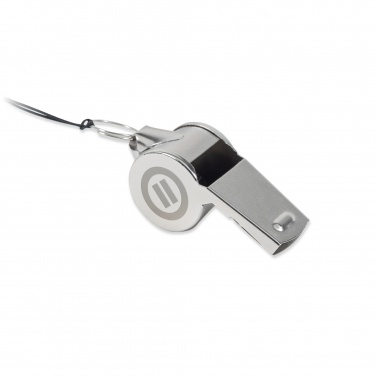 Logotrade promotional gift picture of: Metal whistle